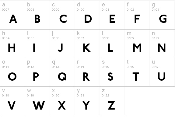 P22JohnstonUnderground-Bold lowercase a-z preview