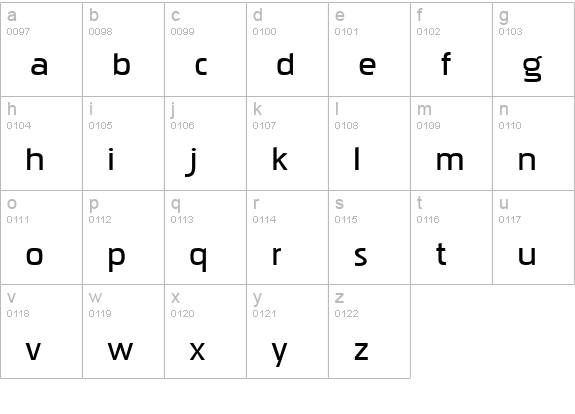 Pakenham Xp Bk lowercase a-z preview
