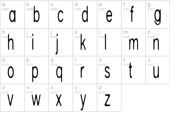 Pale Ale Purveyor lowercase a-z preview