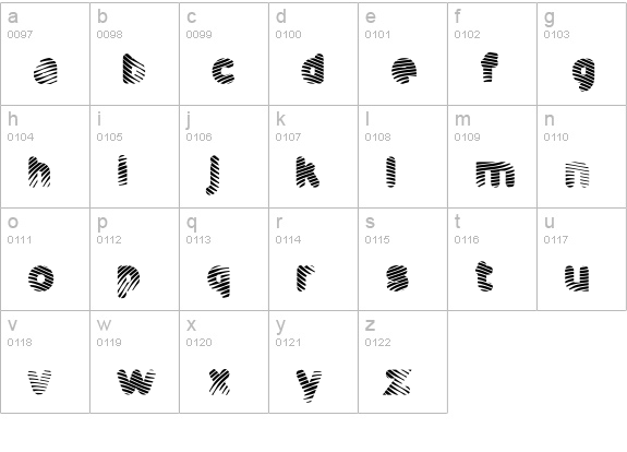 Pants Patrol lowercase a-z preview