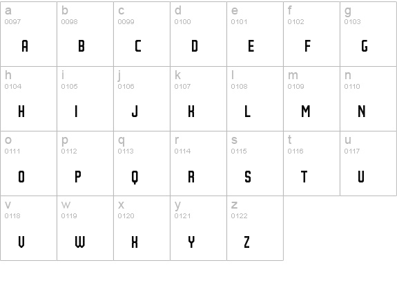 Party Lights [WLM] Two Regular lowercase a-z preview