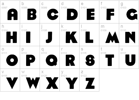 Pbs logo lowercase a-z preview