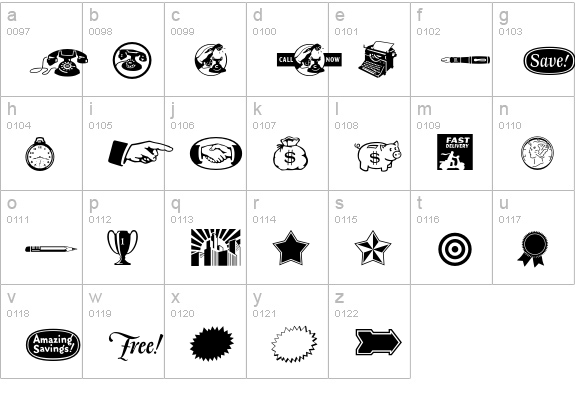 PFCommerceCommunication lowercase a-z preview