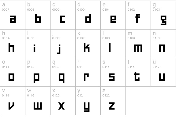 PFOnlineTwoPro-Double lowercase a-z preview