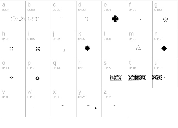 PFOrnmTreasures2-Layer4 lowercase a-z preview