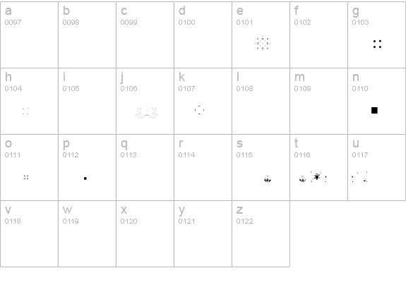 PFOrnmTreasures2-Layer6 lowercase a-z preview