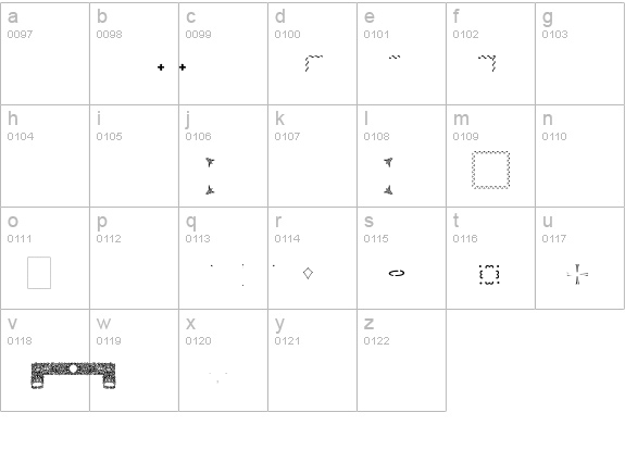 PFOrnmTreasures3-Layer4 lowercase a-z preview