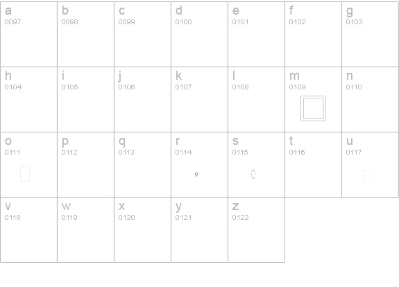PFOrnmTreasures3-Layer5 lowercase a-z preview