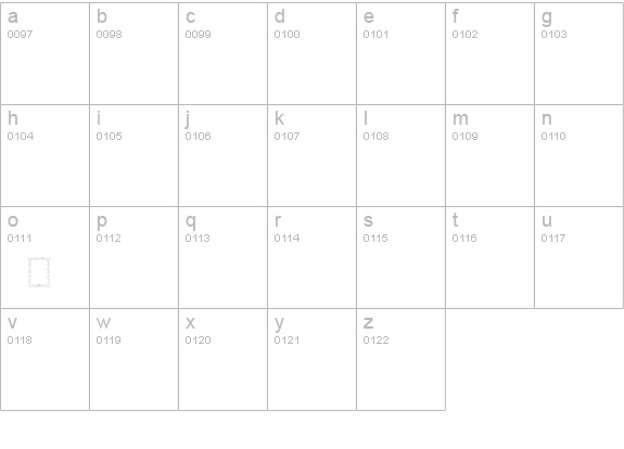 PFOrnmTreasures3-Layer8 lowercase a-z preview