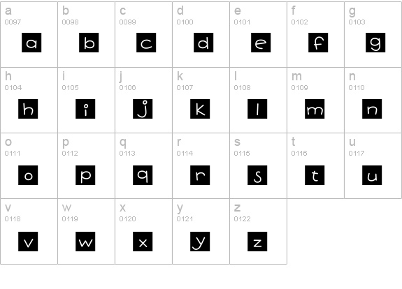 Pie Contest BTN Cameo Rev lowercase a-z preview