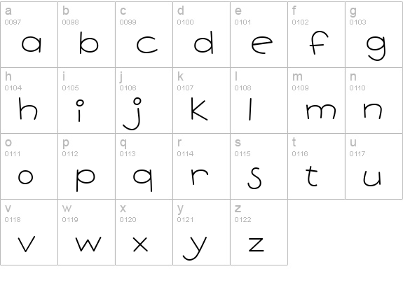 Pie Contest BTN Round Lt lowercase a-z preview