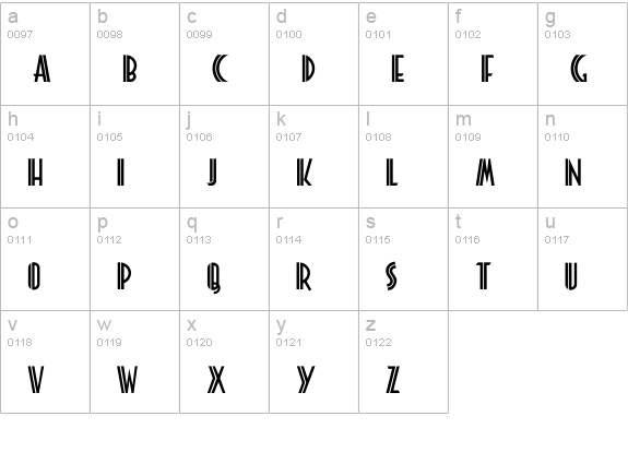 Platonick-Normal lowercase a-z preview