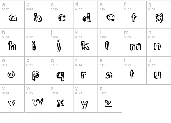 Playdough lowercase a-z preview