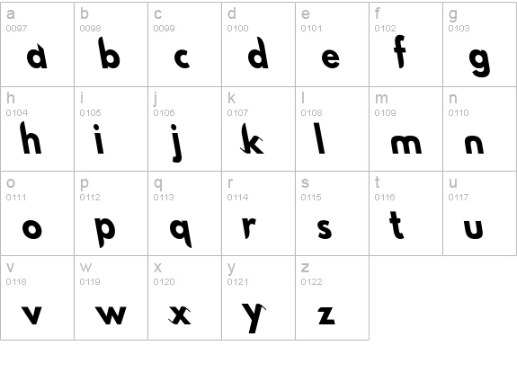 Poland Can Into Car Fixings... Or Not lowercase a-z preview