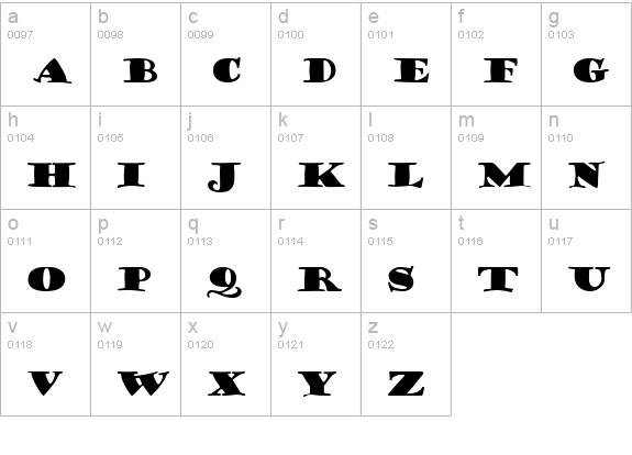 Porter Lil' Kaps lowercase a-z preview