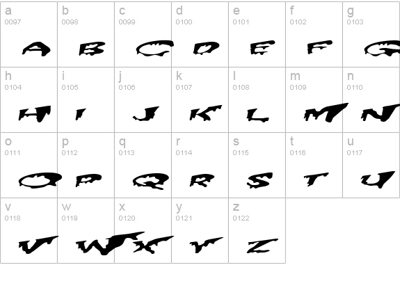 PreCrypt lowercase a-z preview