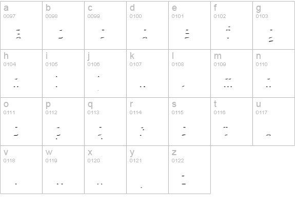 PrimaryStone-Bottom lowercase a-z preview