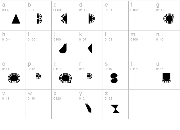Prisma Wd lowercase a-z preview