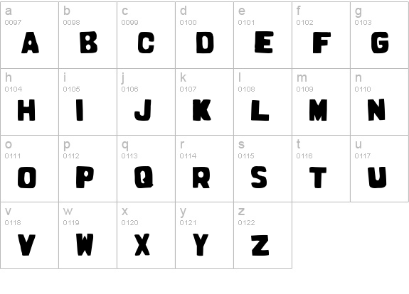 Prodotto In Cina lowercase a-z preview