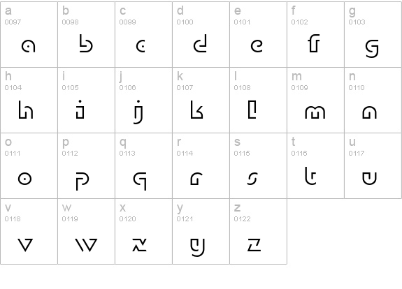PT Dublon Light Cyrillic lowercase a-z preview