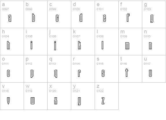 PT Tauern Cyrillic lowercase a-z preview