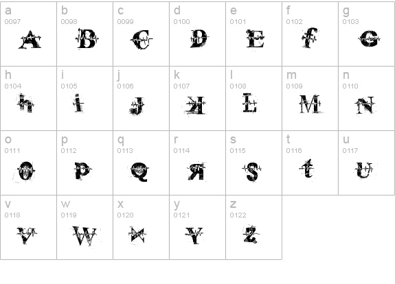pulse sans lowercase a-z preview