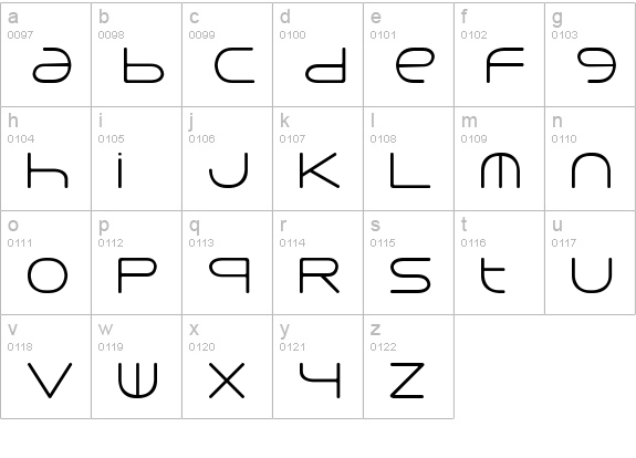 Punavuori 00150 lowercase a-z preview