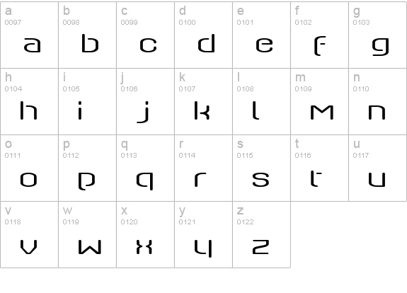 QSwitch Ax lowercase a-z preview