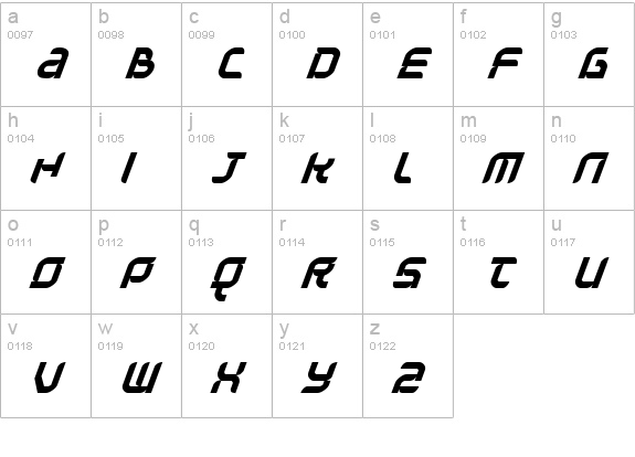 Question of time lowercase a-z preview