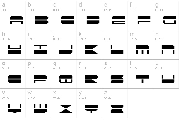 Quickmark lowercase a-z preview