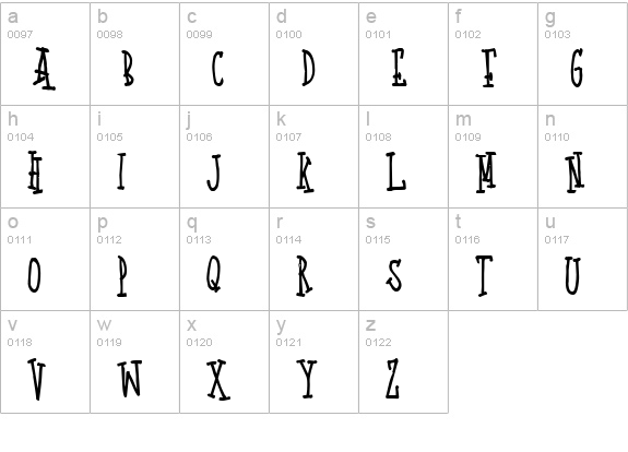 Quoted Positivity lowercase a-z preview