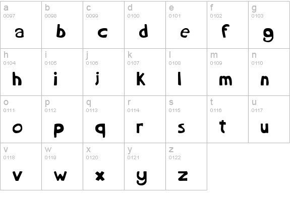 Rabbids_go_home lowercase a-z preview