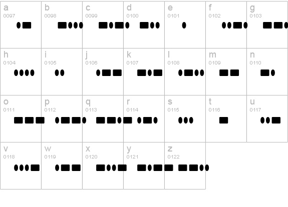 Radios in Motion Hard lowercase a-z preview