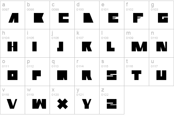 Rammstein Remix lowercase a-z preview