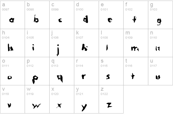 Randomun lowercase a-z preview