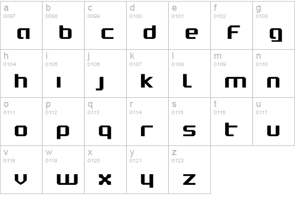 Realpolitik lowercase a-z preview