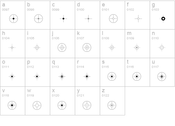 Registration lowercase a-z preview