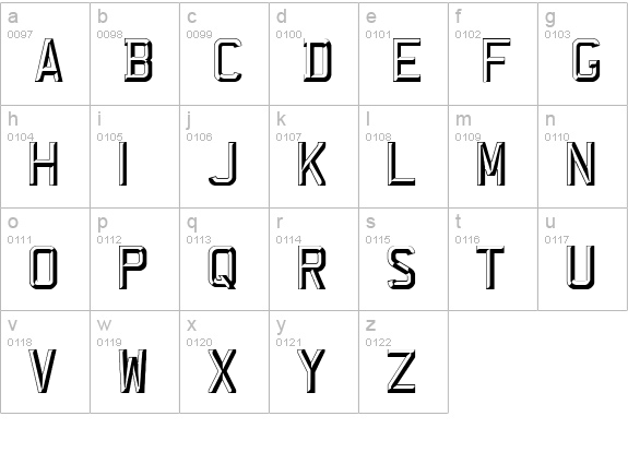 REGISTRATION PLATE UK lowercase a-z preview