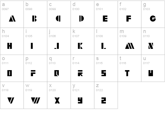 RialtoSCapsSSK lowercase a-z preview