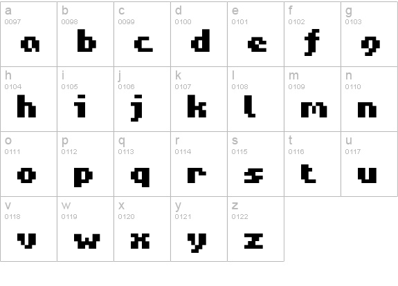 ROTORanti-EXPBold lowercase a-z preview