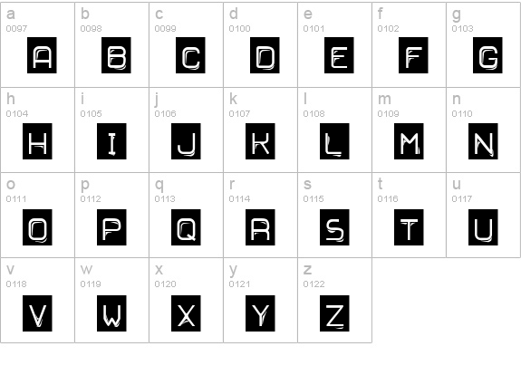 Ruban Dismoi Tryout lowercase a-z preview