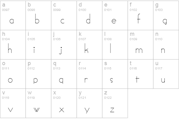 Sadelle Regular lowercase a-z preview