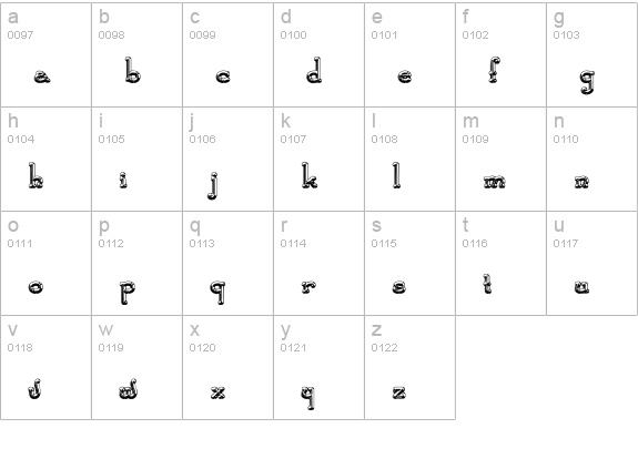 Santa'sSleighFull 'Deluxe' lowercase a-z preview