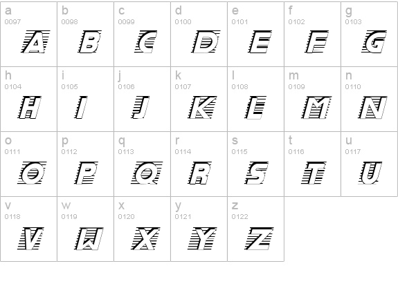 Scanning Regular lowercase a-z preview