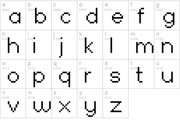 schoenecker 10_55 lowercase a-z preview