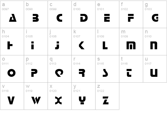 Scottsdale Normal lowercase a-z preview