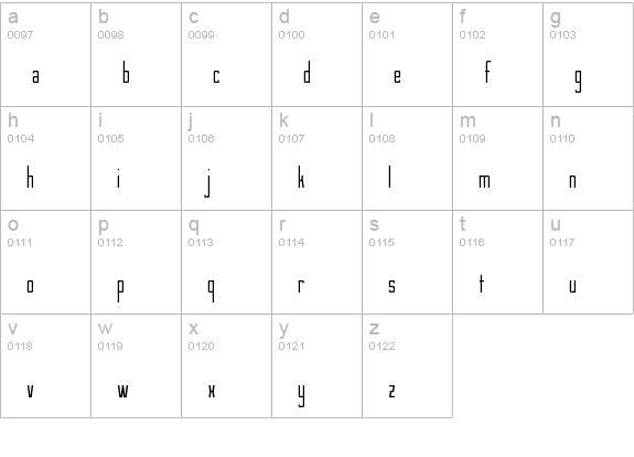 See You At The Movies Regular lowercase a-z preview