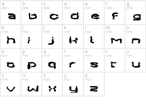 Send Cash lowercase a-z preview