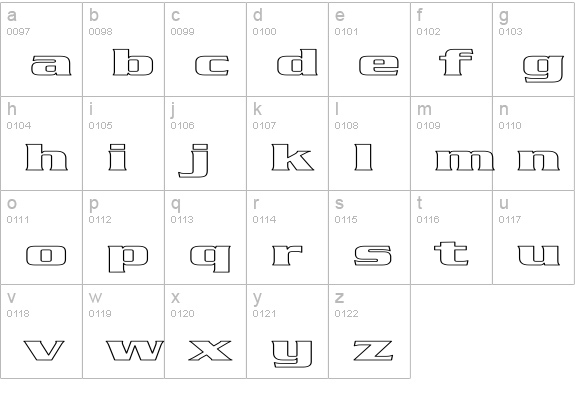 Serpentine-Bold-Bold HE lowercase a-z preview