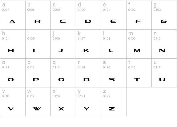Sevil alias Esra Lite lowercase a-z preview